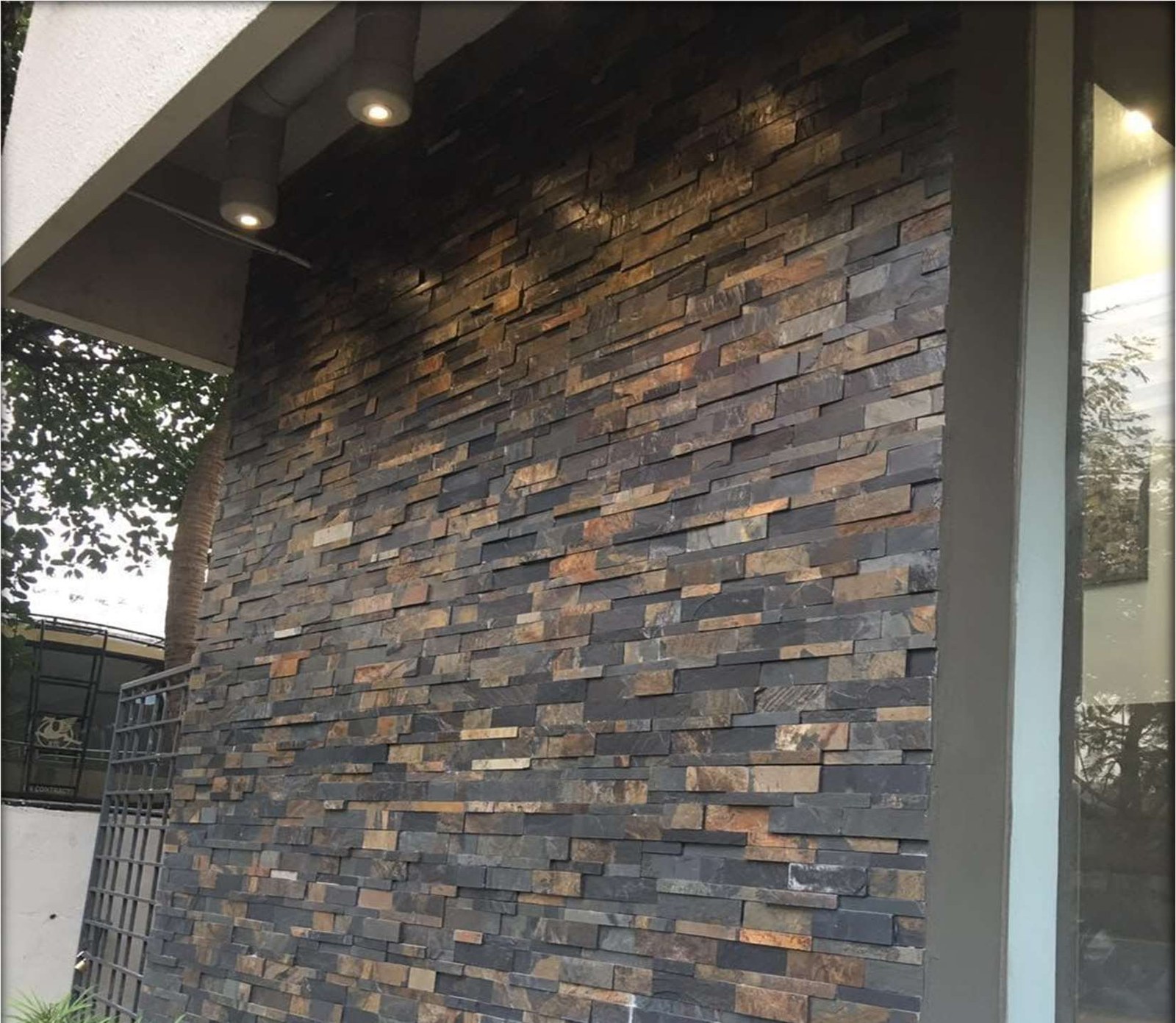 Kumlava Stone Slate cladding, 6x24"