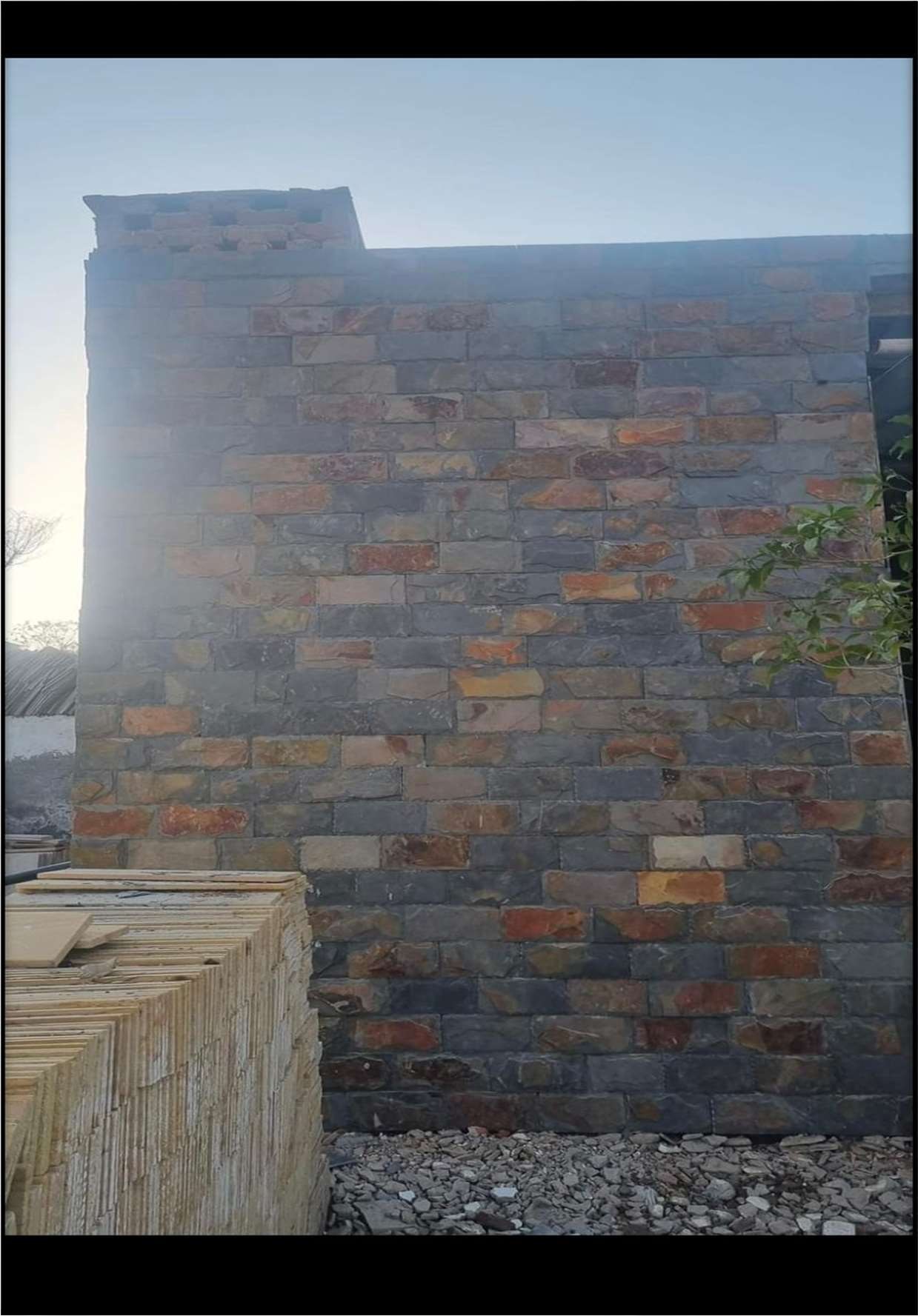 Jack Multi Chisel installed, 6x12 / 6x24" Slate cladding